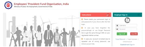 efps login|epfo portal.